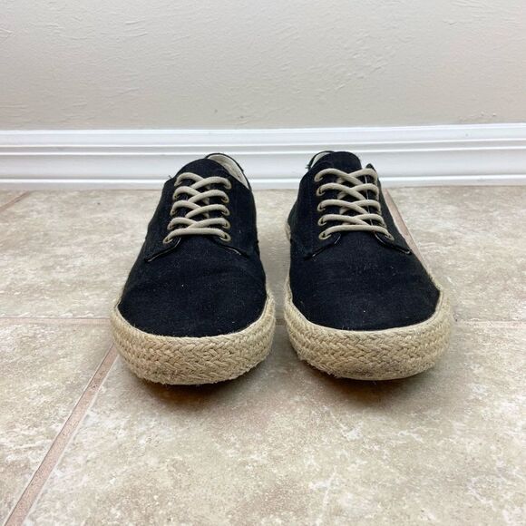 Original Penguin Espy Lace-Up Black Espadrilles Sneakers - Picture 3 of 6